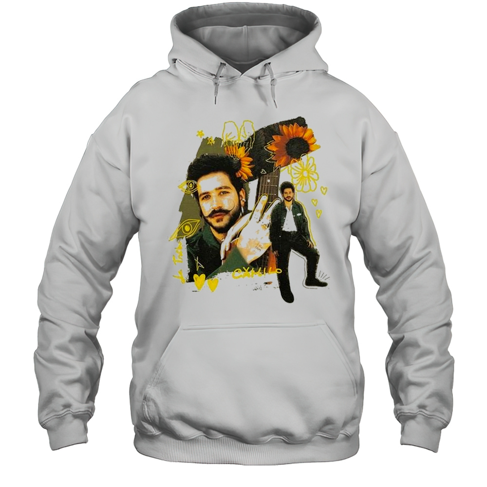 Camilo Sunflower Photo T-shirt Unisex Hoodie