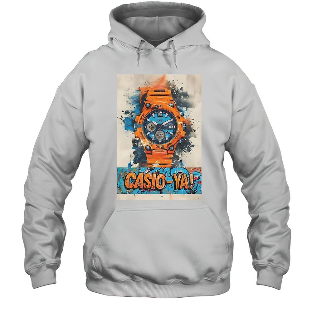Casio-YA Watch Enthusiast Shirt Unisex Hoodie