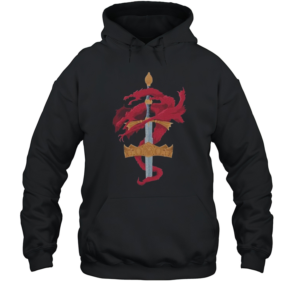 Dragon Team Sword T-Shirt Unisex Hoodie