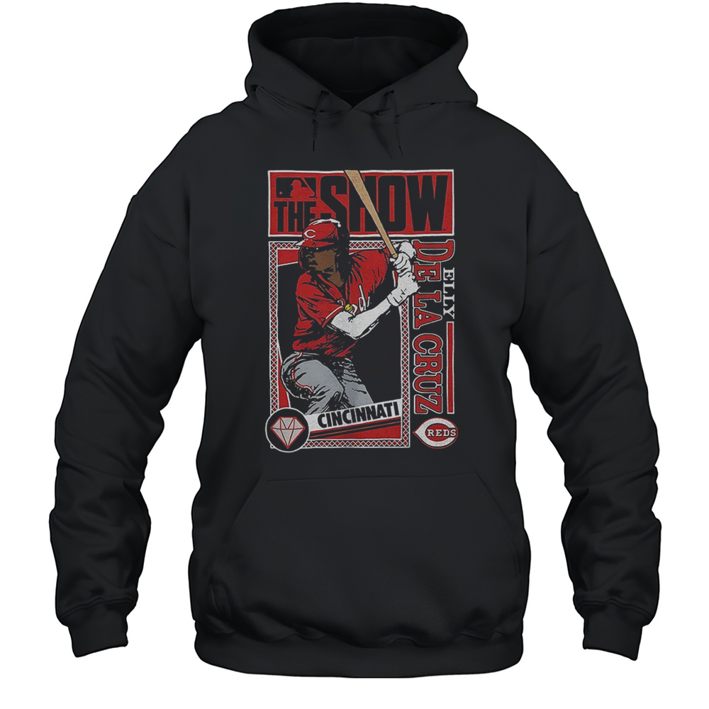 Elly De La Cruz Cincinnati Reds MLB The Show Vintage Shirt Unisex Hoodie