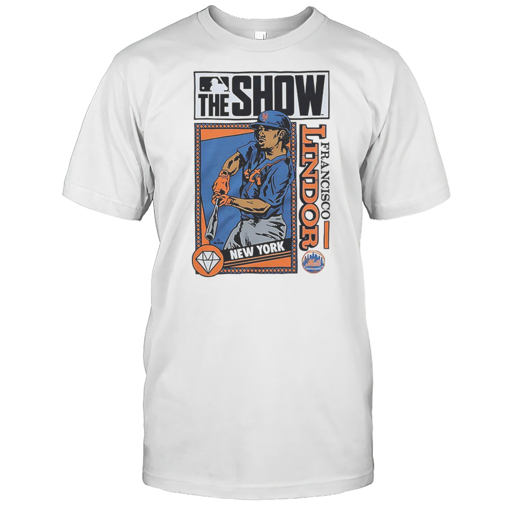 Francisco Lindor New York Mets MLB The Show Vintage Shirt