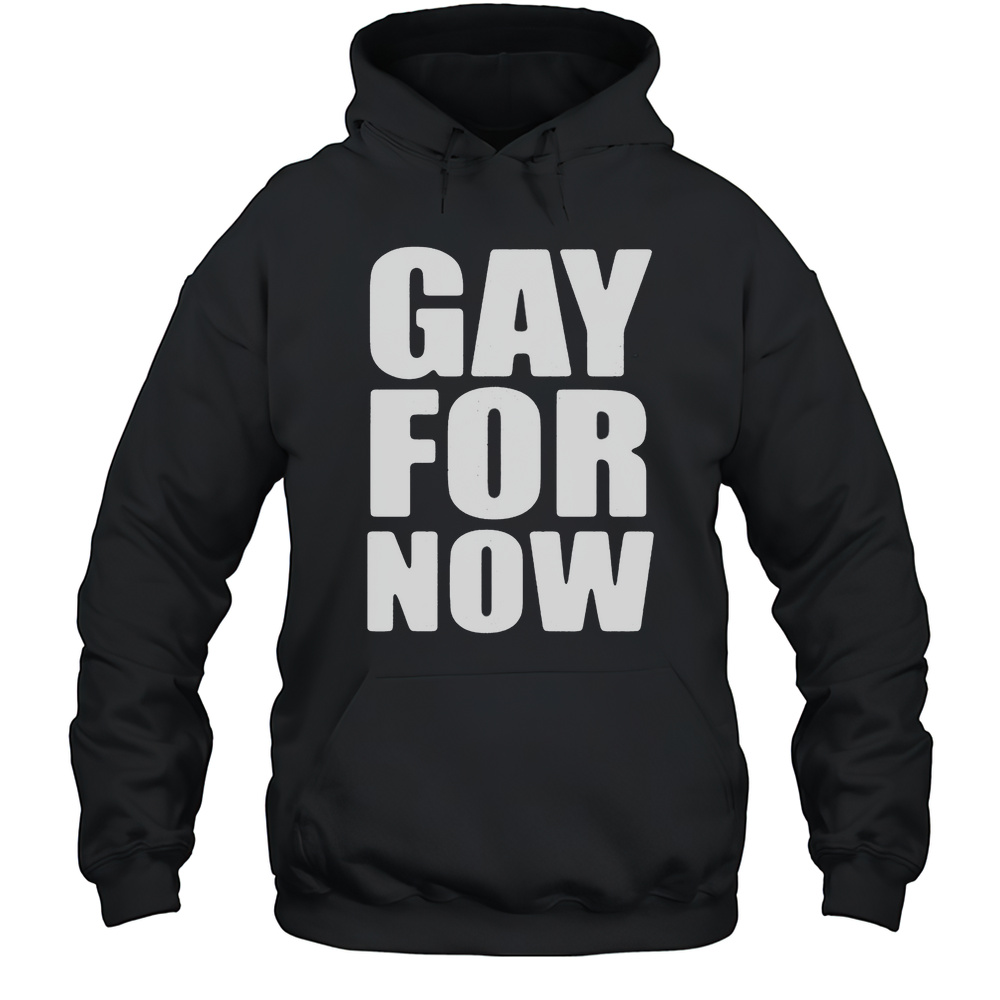 Gay For Now Shirt Unisex Hoodie