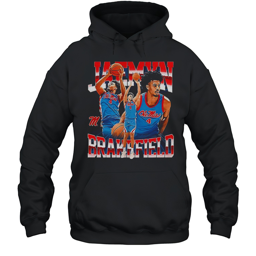 Jaemyn Brakefield Ole Miss Rebels Basketball Dynamic Play Shirt Unisex Hoodie