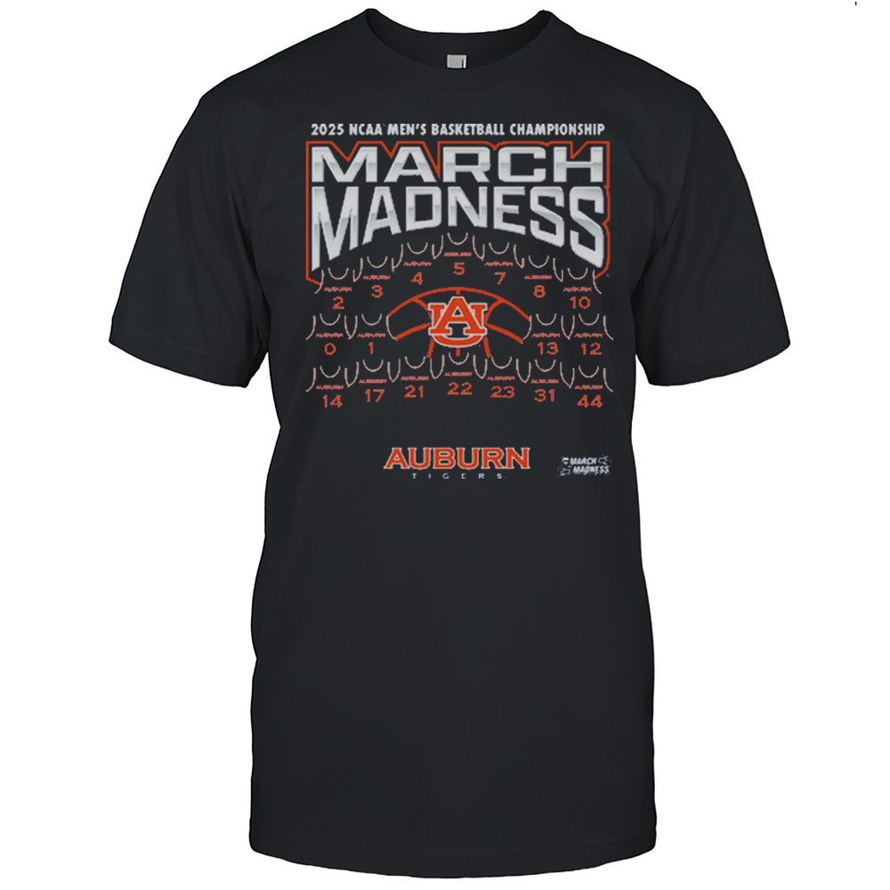 Jersey March Madness Auburn Tigers NCAA 2025 Division I Mens Basketball Championship T-shirt Jersey March Madness Auburn Tigers NCAA 2025 Division I Mens Basketball Championship T-shirt