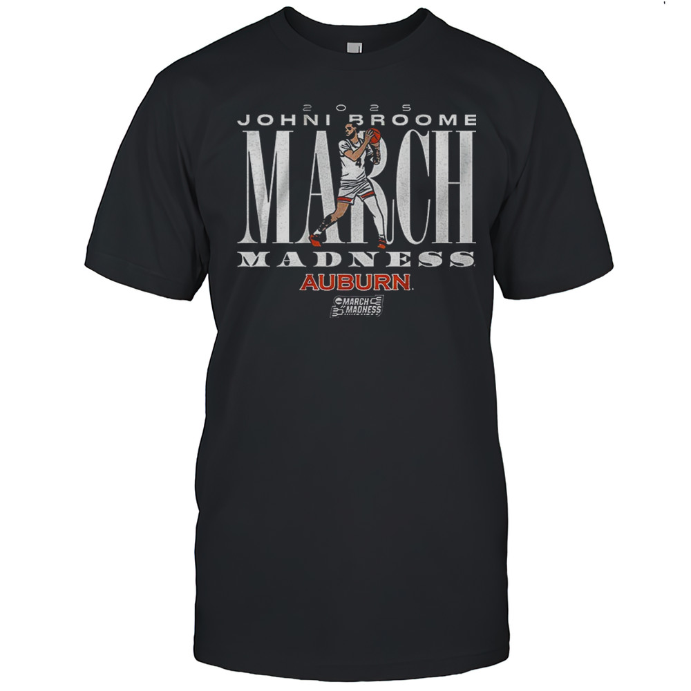 Johni Broome March Madness Auburn Tiger Basketball Vintage Shirt