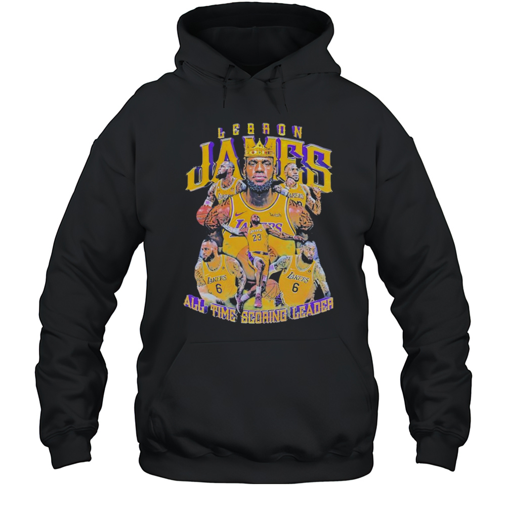 Lebron James All Time Scoring Leader Graphic Shirt Unisex Hoodie