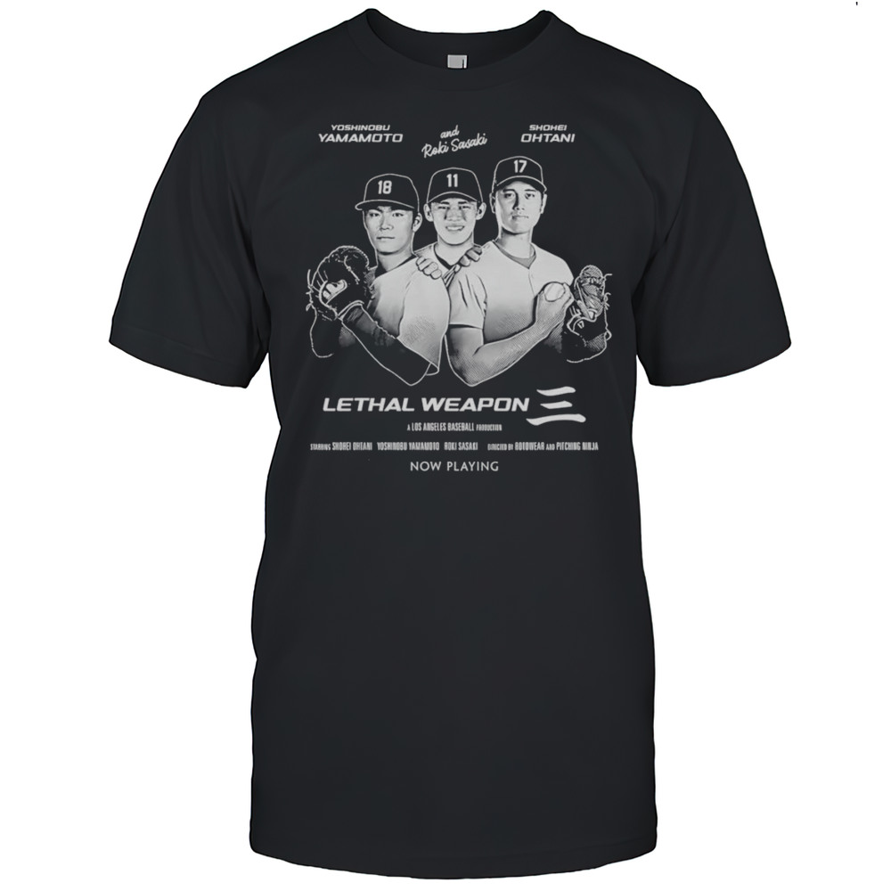 Lethal Weapon 3 Los Angeles Baseball Shirt