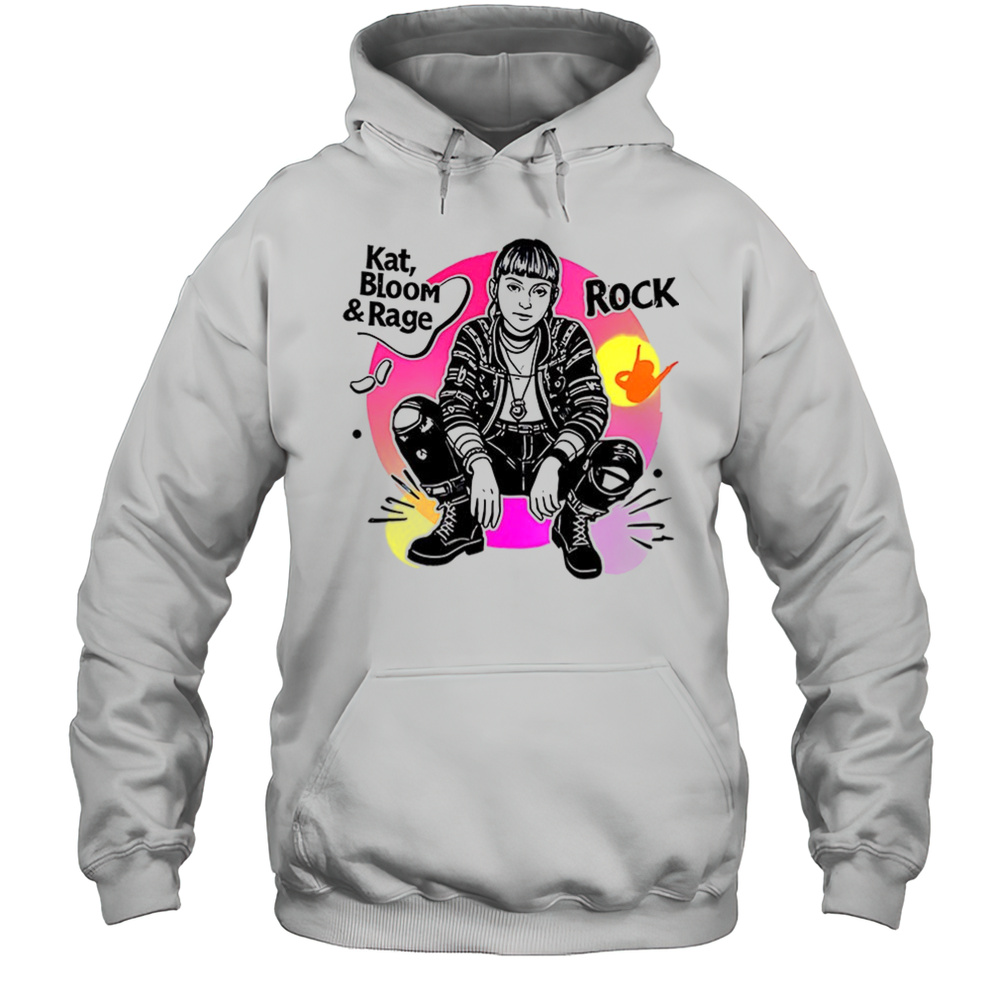 Lost Records Bloom And Rage Kat Neon Punk Shirt Unisex Hoodie