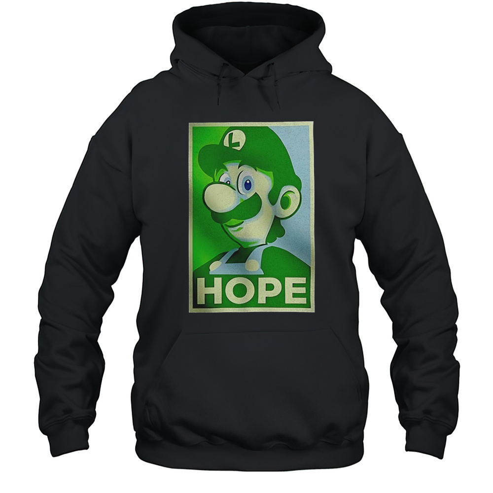Luigi Hope Parody Shirt Unisex Hoodie
