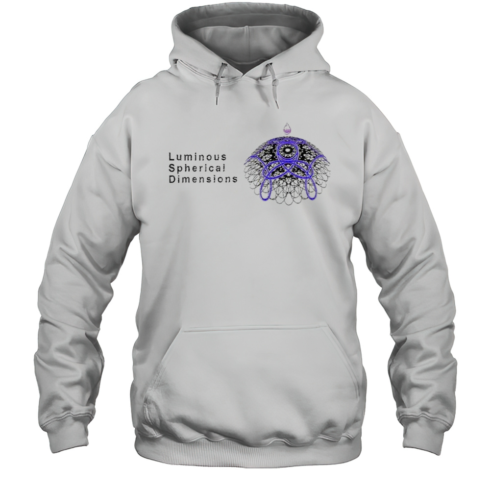 Luminous Spherical Dimensions T-shirt Unisex Hoodie