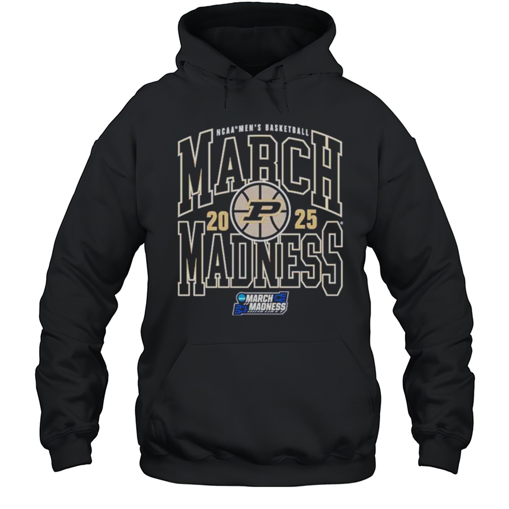 March Madness 2025 NCAA Mens Basketball Purdue Boilermakers Shirt Unisex Hoodie