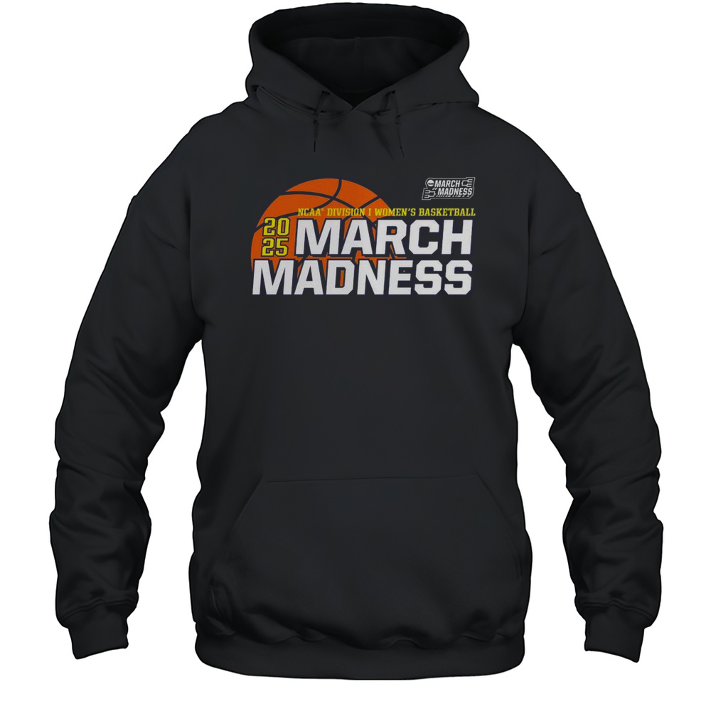 NCAA Division I Womens Basketball Tournament March Madness Catch And Shoot 2025 Logos T-shirt Unisex Hoodie