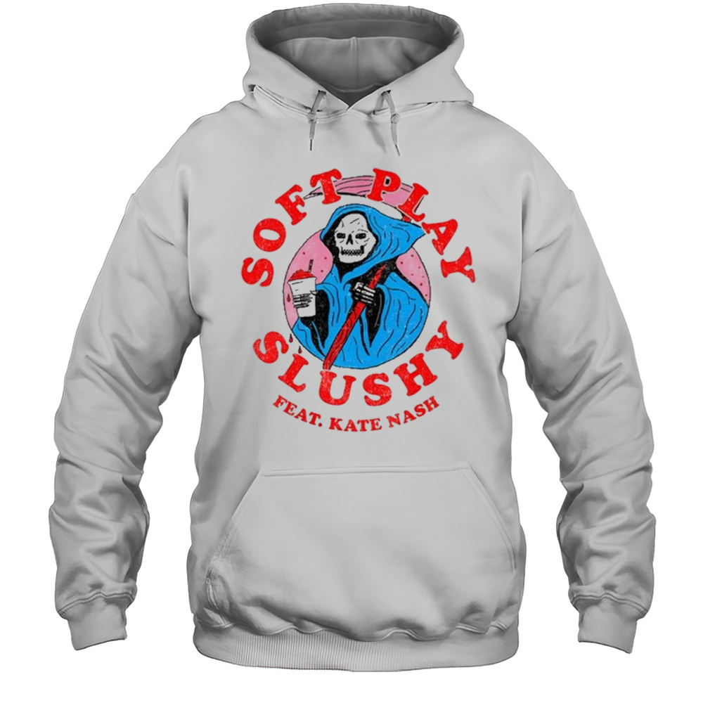 New Soft Play Slushy Reaper Feat Kate Nash Painting T-shirt Unisex Hoodie