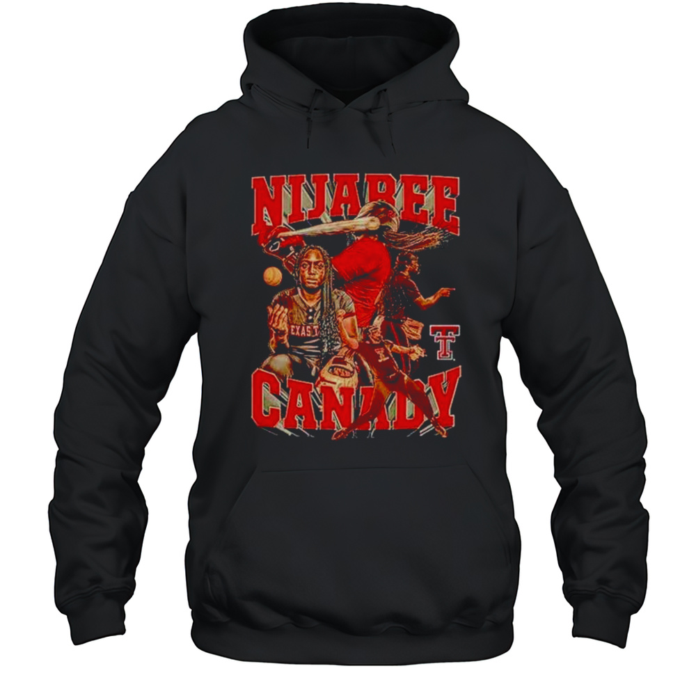 NiJaree Canady Texas Tech Red Raiders Vintage Graphic Shirt Unisex Hoodie