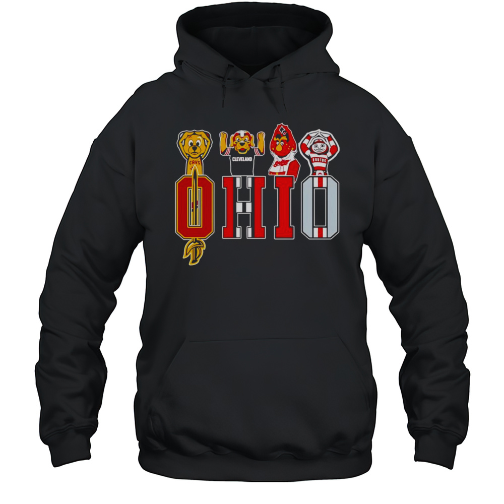 Ohio Sports Mascot Shirt Unisex Hoodie