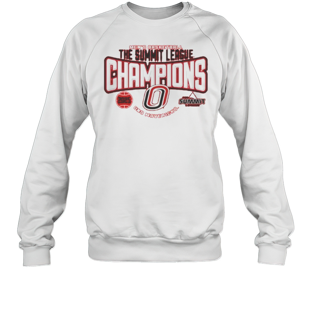 Omaha Mavericks 2025 Summit League Mens Basketball Tournament Champions Shirt Unisex Sweatshirt