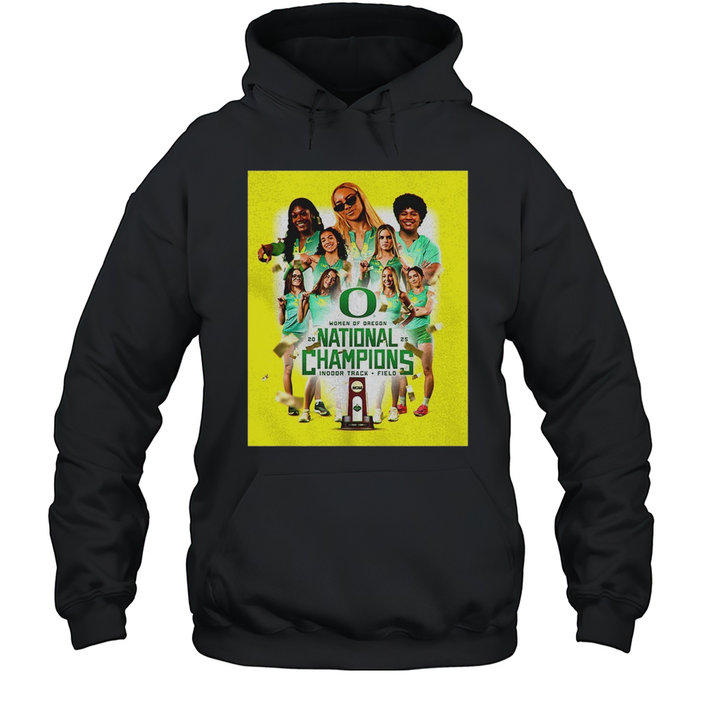 Oregon Ducks Women Of Oregon National Champions Shirt Unisex Hoodie