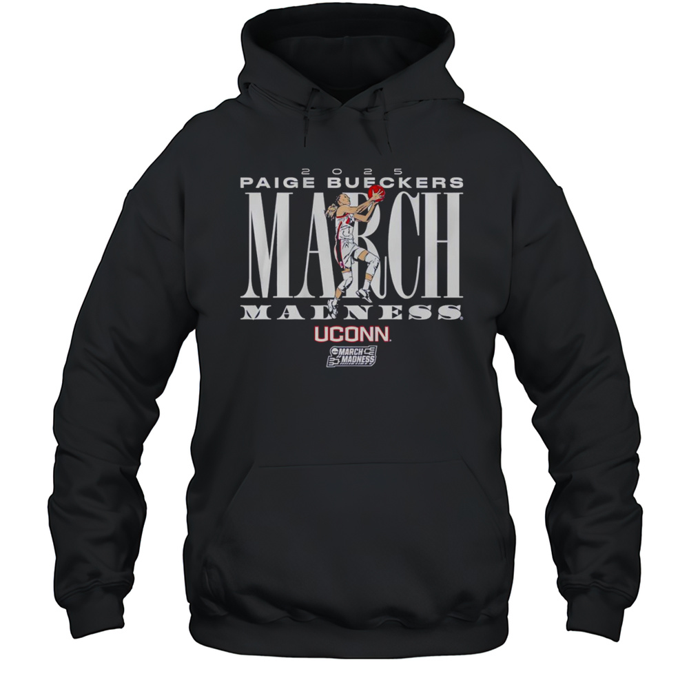 Paige Bueckers March Madness UConn Basketball Shirt Unisex Hoodie