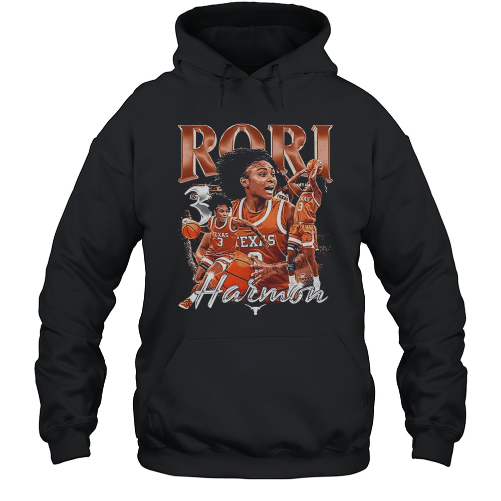 Rori Harmon Texas Longhorns Womens Basketball Court Commander Shirt Unisex Hoodie