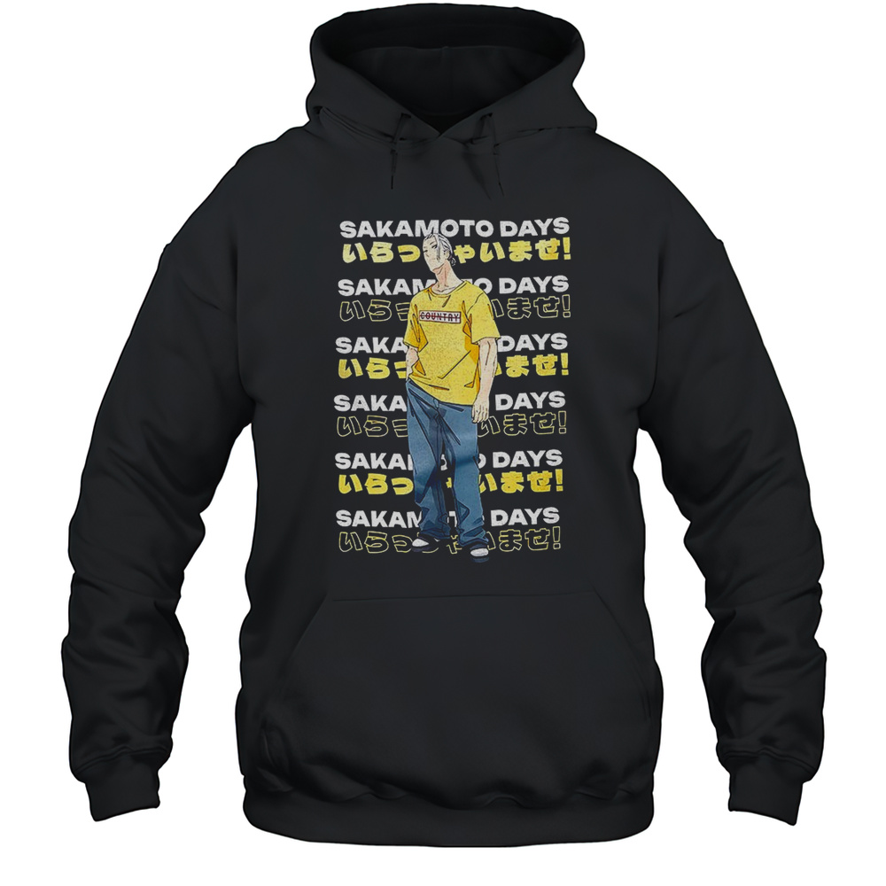 Sakamoto Days Welcome Repeat Shirt Unisex Hoodie