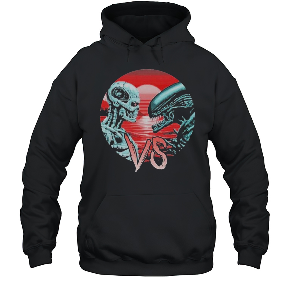 Terminator VS. Alien T-shirt Unisex Hoodie