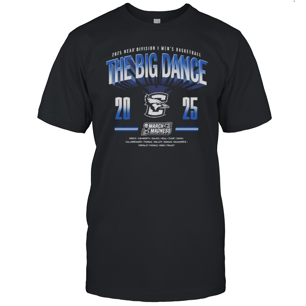 The Big Dance March Madness Creighton Bluejays NCAA 2025 Division I Mens Basketball T-shirt
