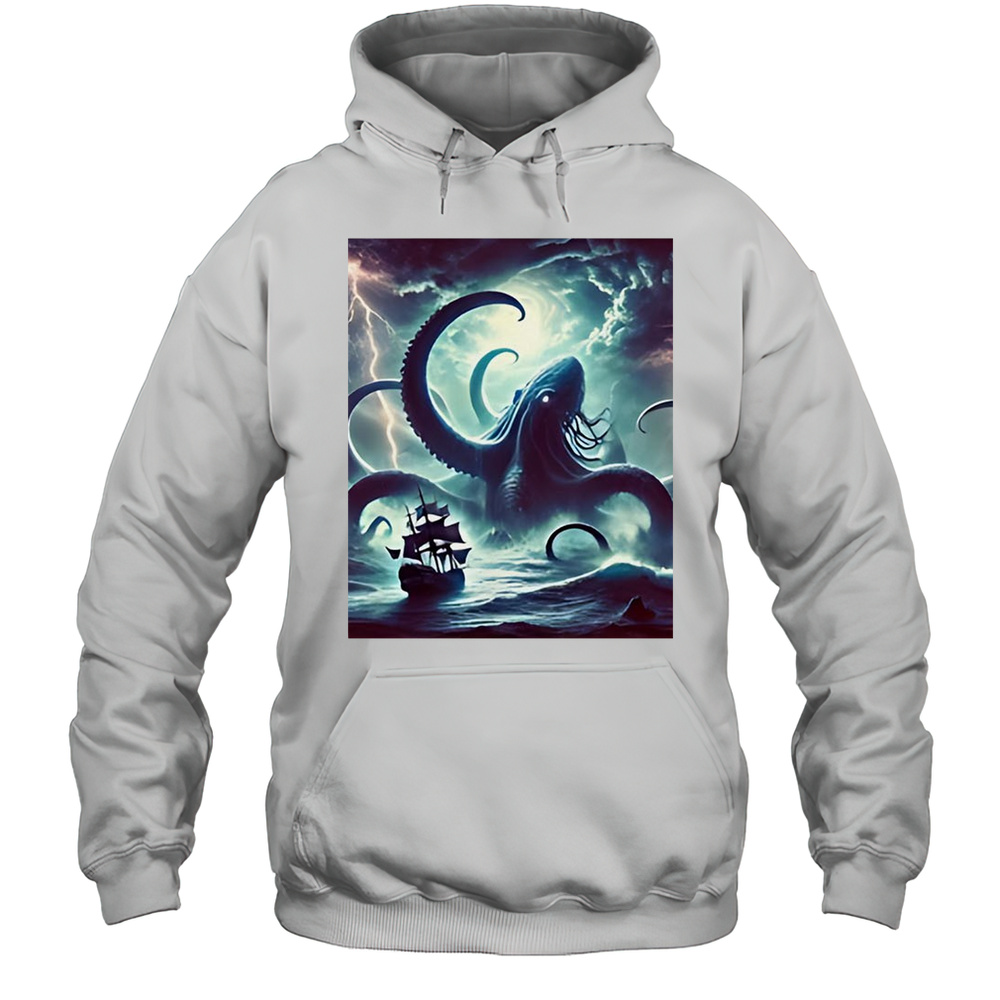 The Wrath Of The Kraken The Monster Of The Deep Shirt Unisex Hoodie