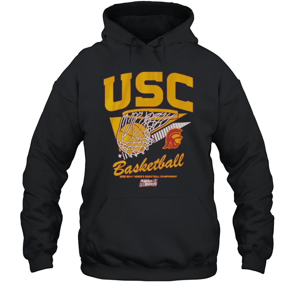 USC Trojans March Madness 2025 NCAA Womens Basketball Championship Logo Shirt Unisex Hoodie