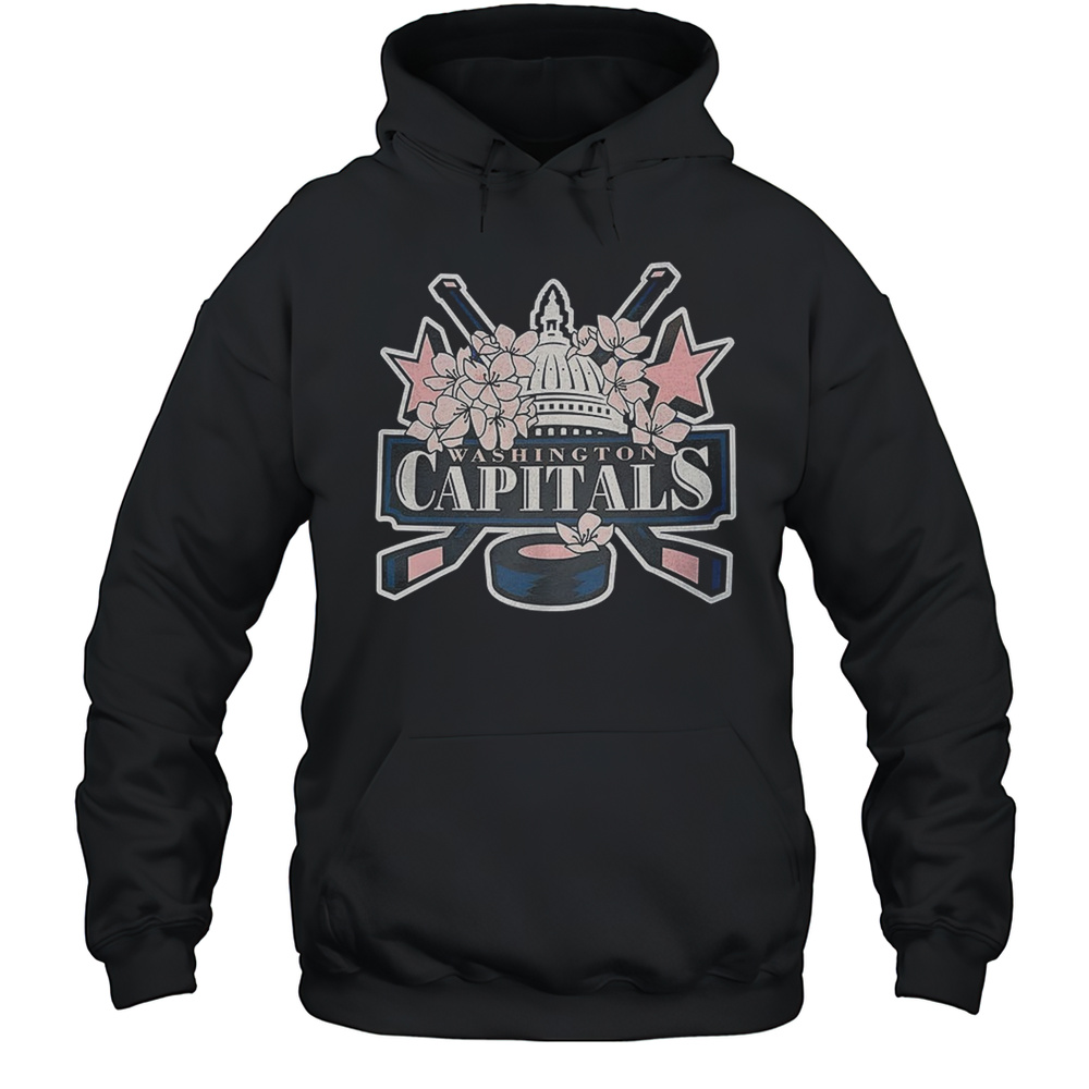 Washington Capitals Star Hockey Shirt Unisex Hoodie