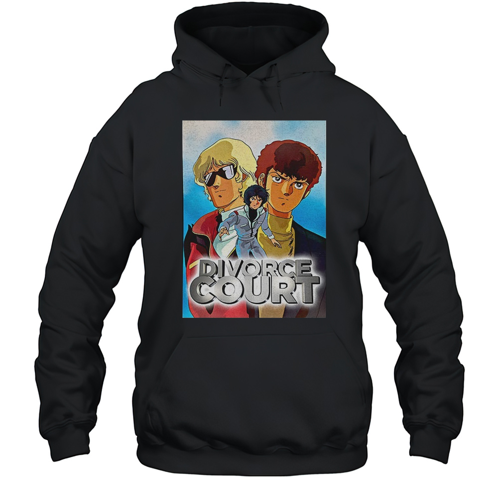Zeta Gundam Divorce Court Shirt Unisex Hoodie