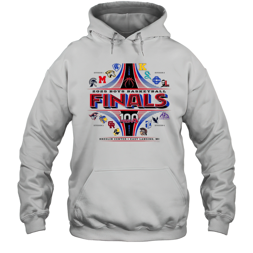 2025 MHSAA Boys Basketball Championships Logo Shirt Unisex Hoodie