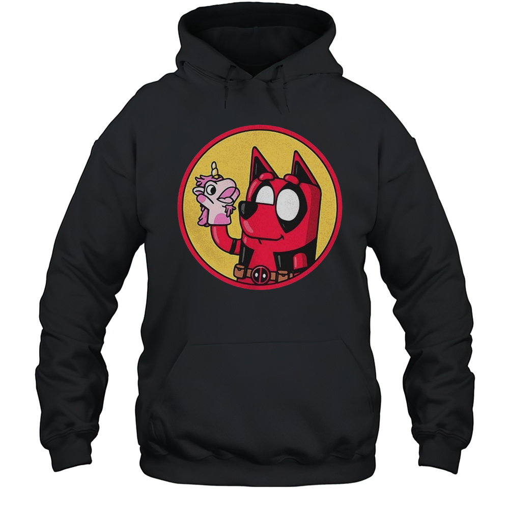 Bandit As Deadpool Dadpool Shirt Unisex Hoodie