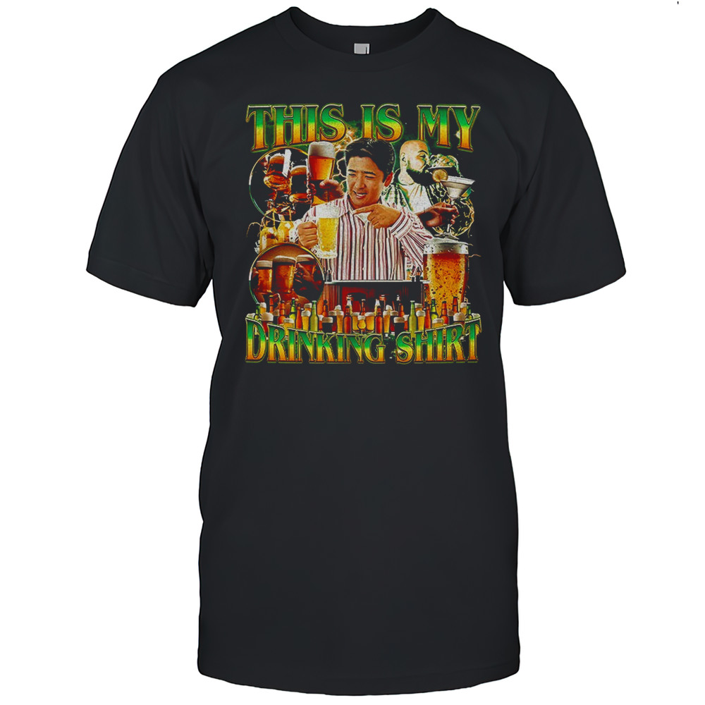 Beer This Is My Drinking Graphic Shirt