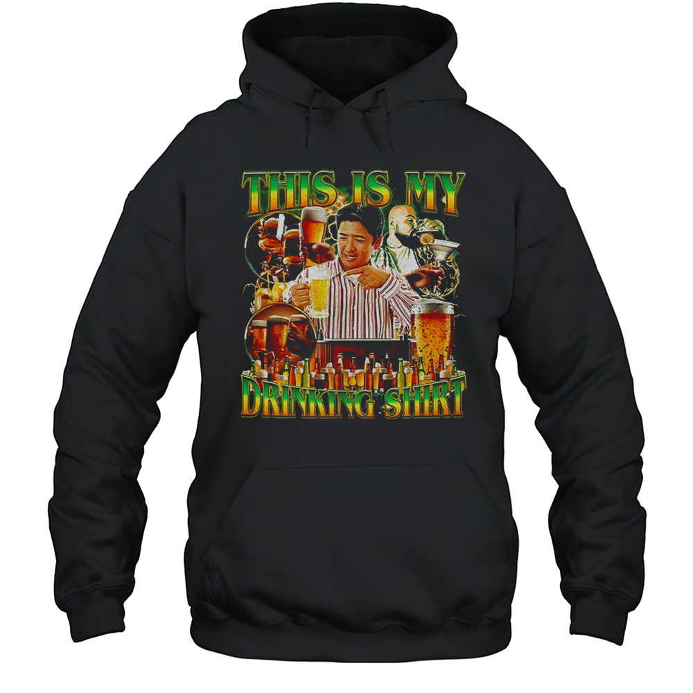 Beer This Is My Drinking Graphic Shirt Unisex Hoodie