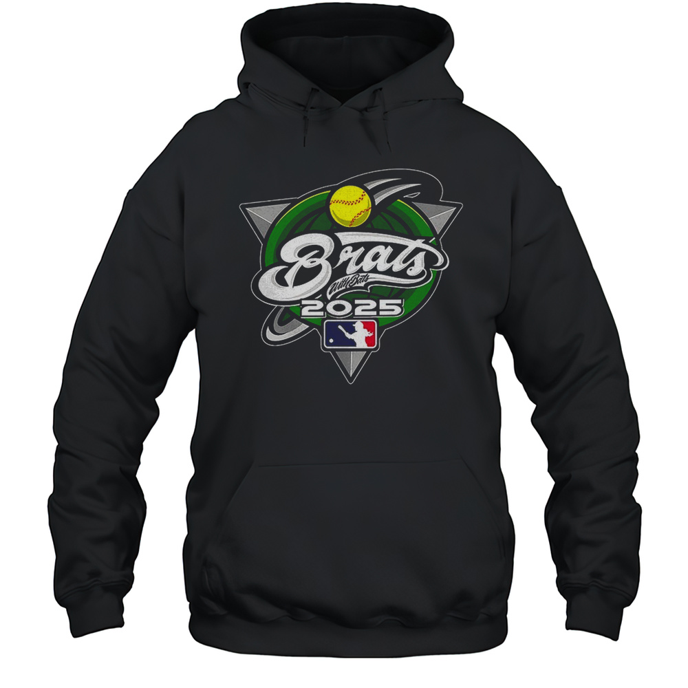 Brats With Bats 2025 Logo Shirt Unisex Hoodie