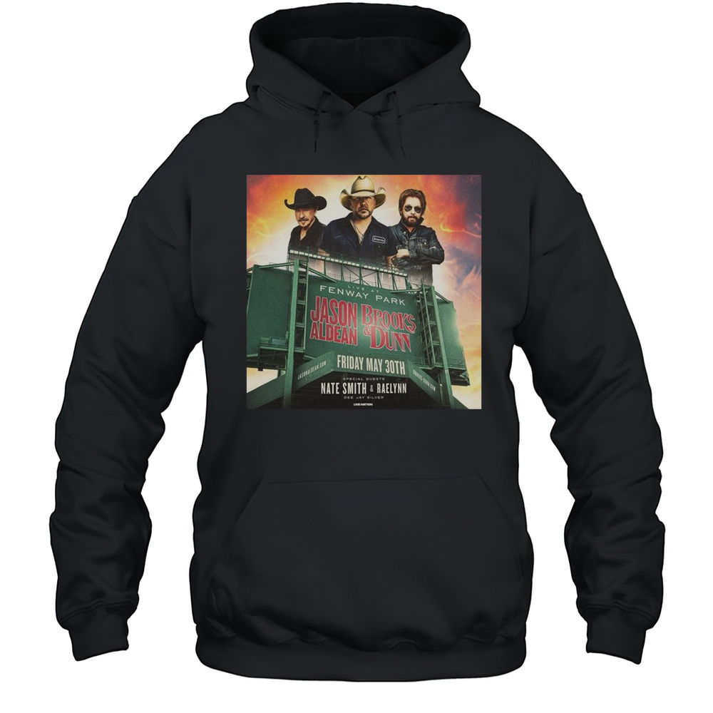 Brooks  Dunn And Jason Aldean Fenway Co-headlining Show At Park On May 30th Shirt Unisex Hoodie