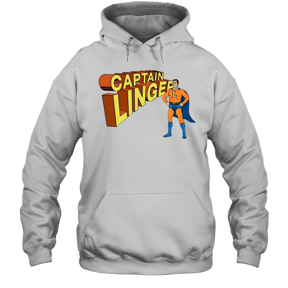 Captain Linger Retro Cartoon Shirt Unisex Hoodie