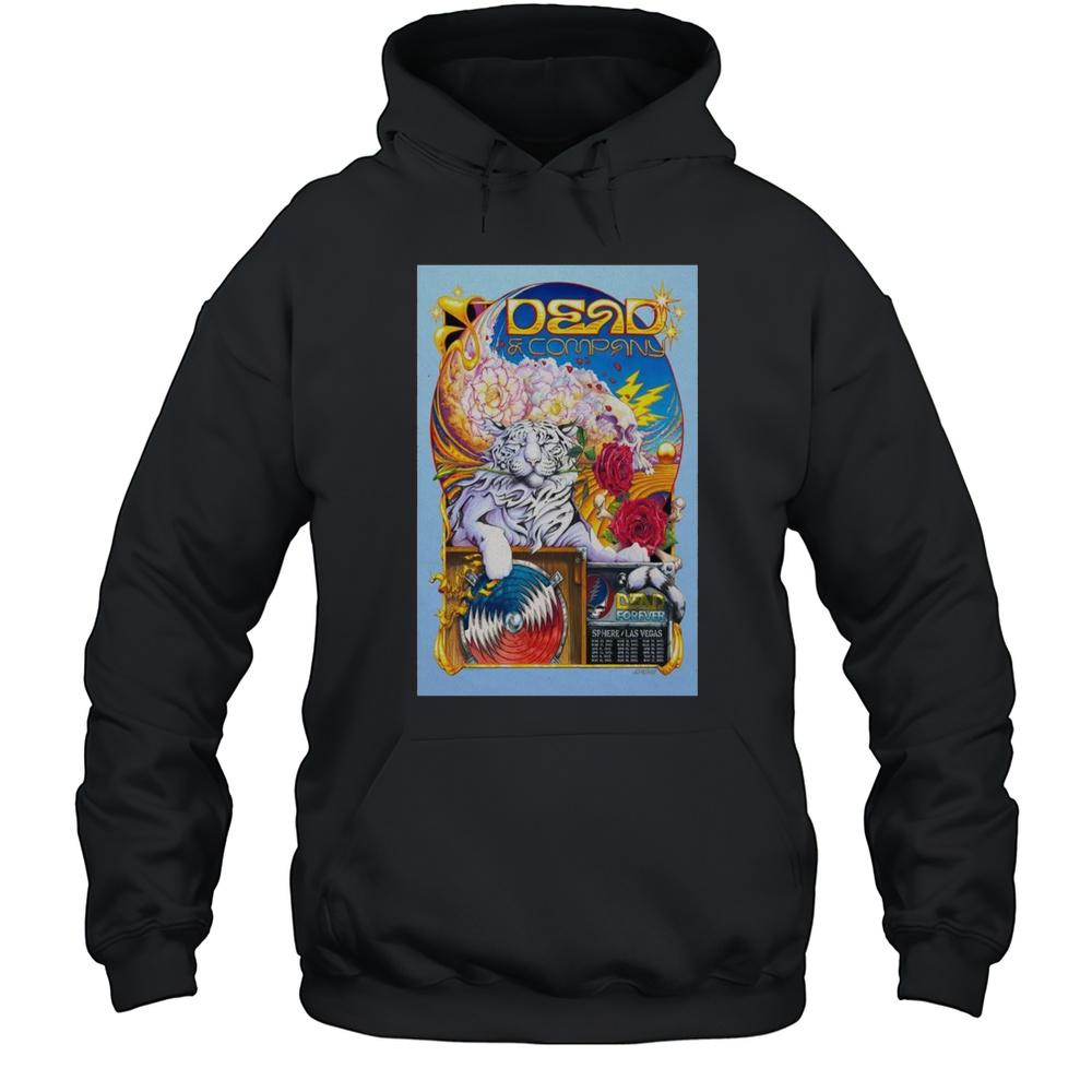 Dead  Company Dead Forever 2025 Sphere Las Vegas Shirt Unisex Hoodie