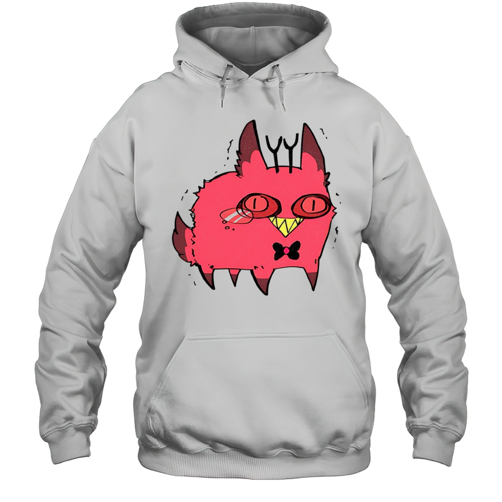 Hazbin Hotel Cursed Cat Shirt Unisex Hoodie