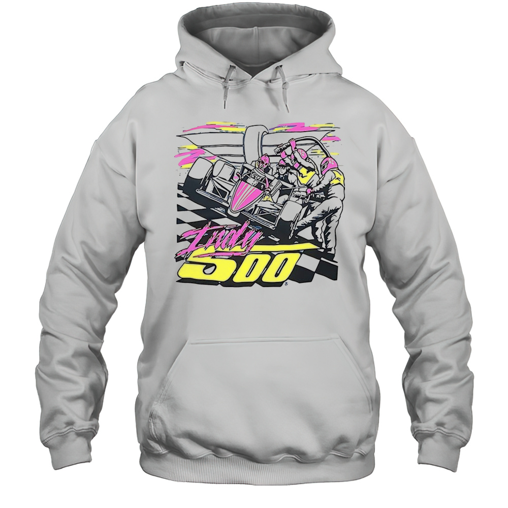 Indy 500 Racing Pit Stop Shirt Unisex Hoodie