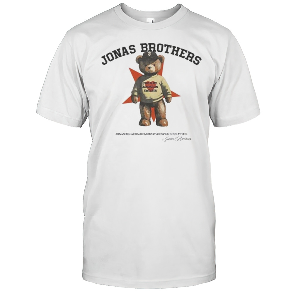 Jonas Brothers Jonascon. A Commemorative Experience By The Jonas Brothers T-shirt