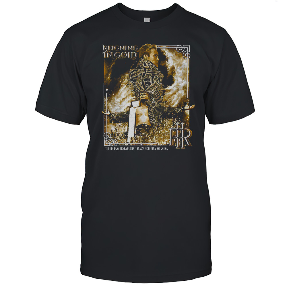 Kazuchika Okada Reigning In Gold AEW Shirt