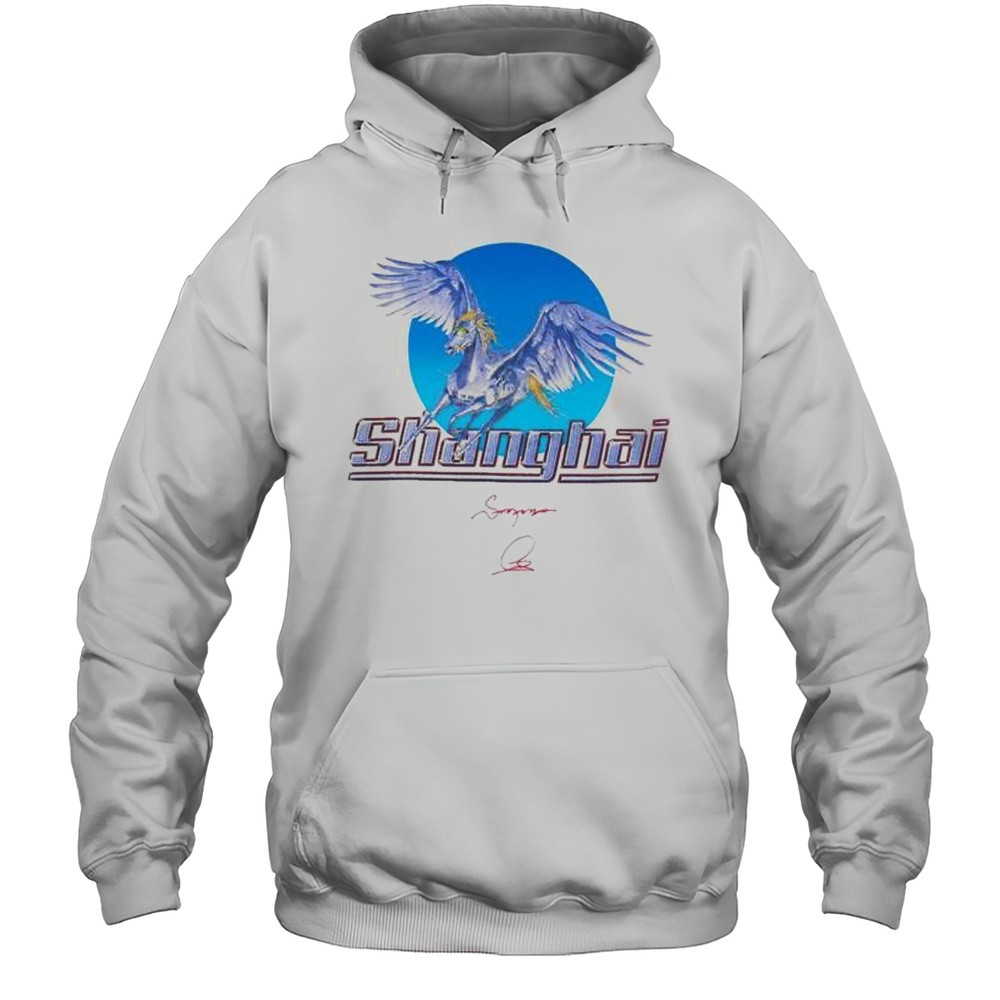 Lewis Hamilton 44 Hajime Sorayama Horse Power Shanghai Signature T-shirt Unisex Hoodie