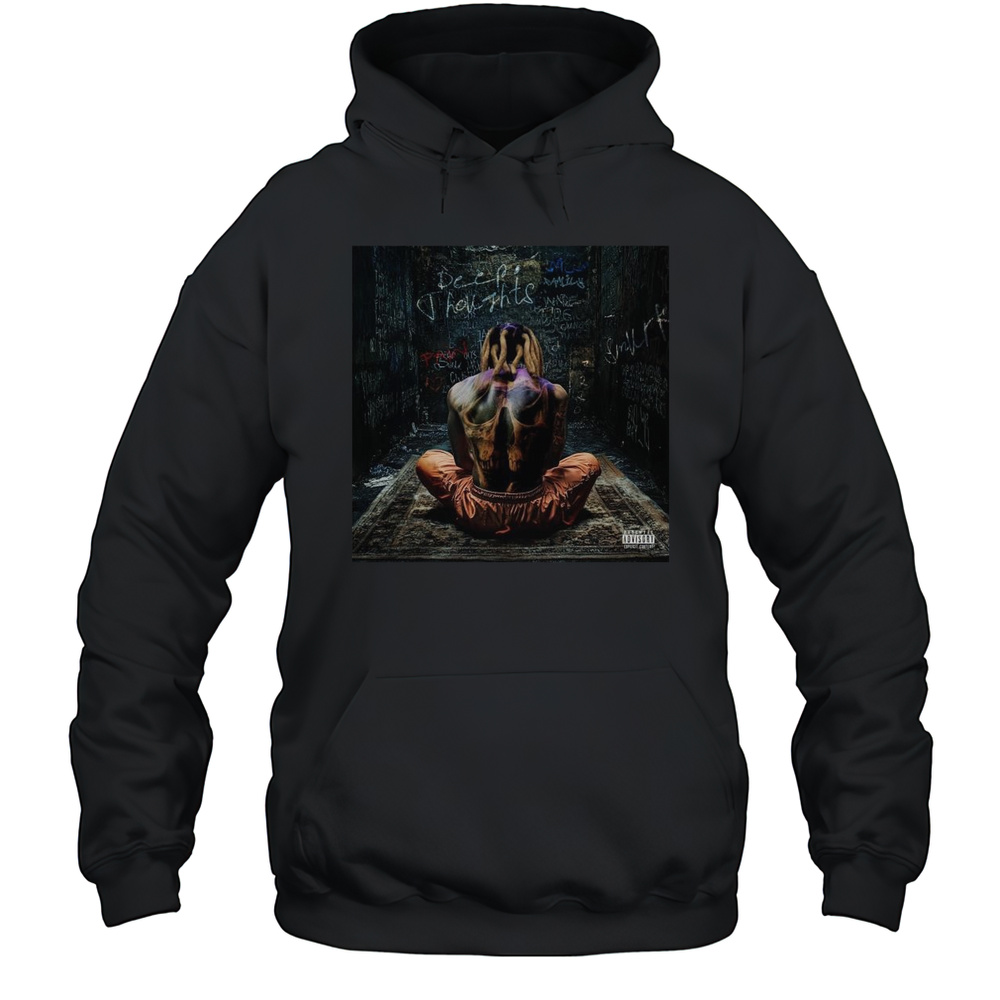 Lil Durk New Album Deep Thoughts March 28 2025 Parental Advisory Explicit Content T-shirt Unisex Hoodie