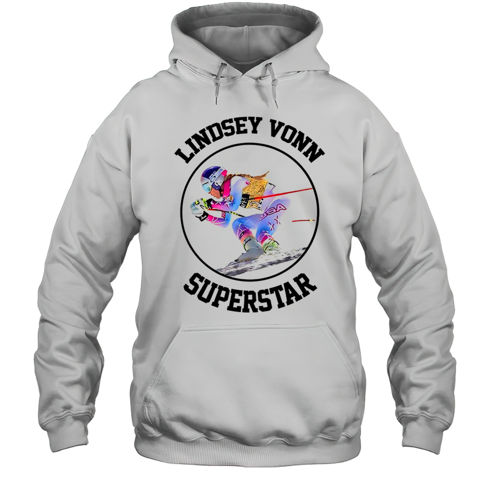 Lindsey Vonn Superstar Shirt Unisex Hoodie