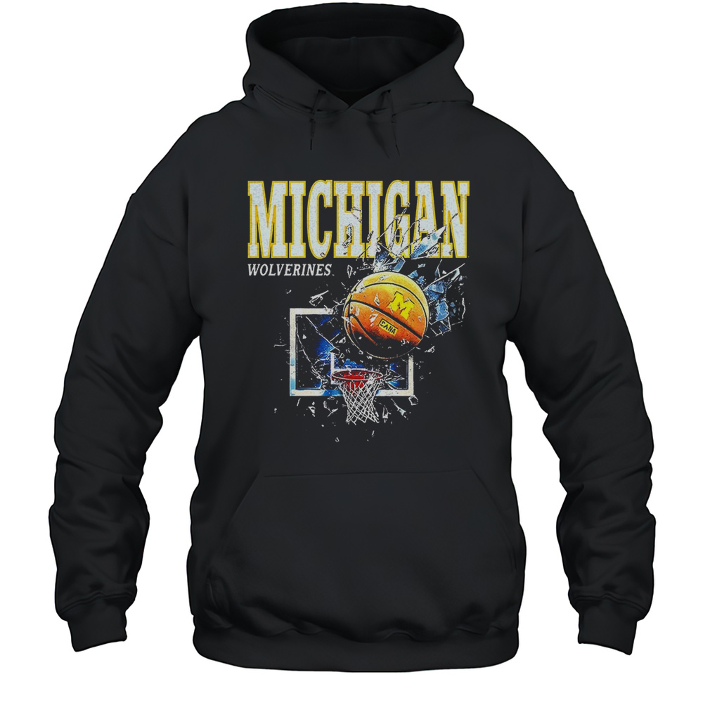 Michigan Wolverines Basketball Breakthrough Shirt Unisex Hoodie