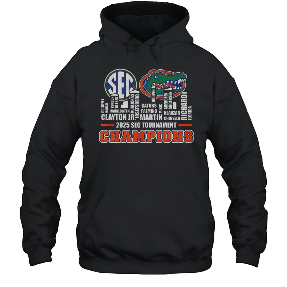 O V Ch Gii Bng R Nam SEC 2025 Ca Florida Gators Unisex Hoodie