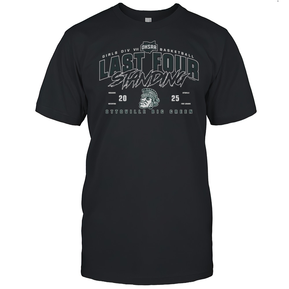 Ottoville Big Green 2025 OHSAA Girls Division VII Basketball Last Four Standing Shirt