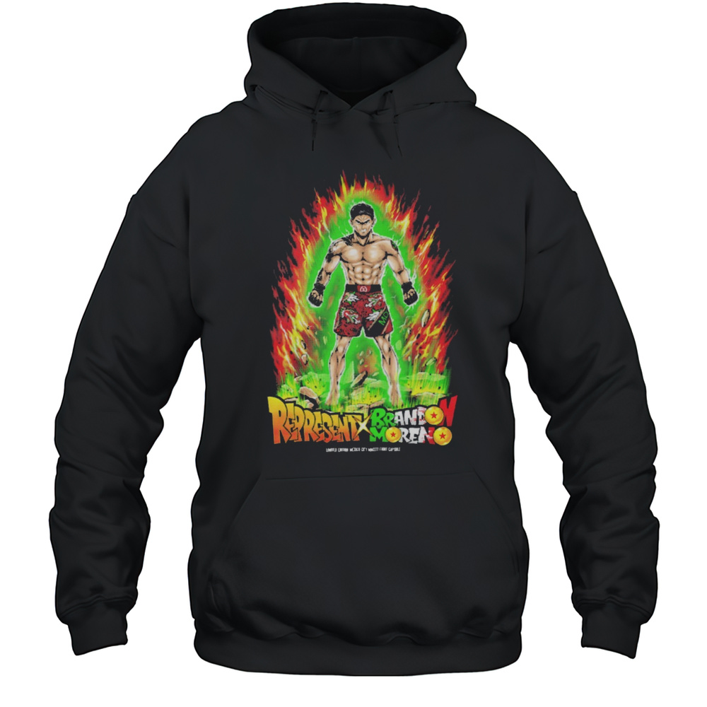 Represent Brandon Moreno Energy UFC Mexico City MMXVV Graphic T-shirt Unisex Hoodie