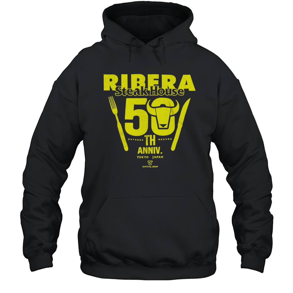 Ribera Steakhouse 50th Anniversary Shirt Unisex Hoodie